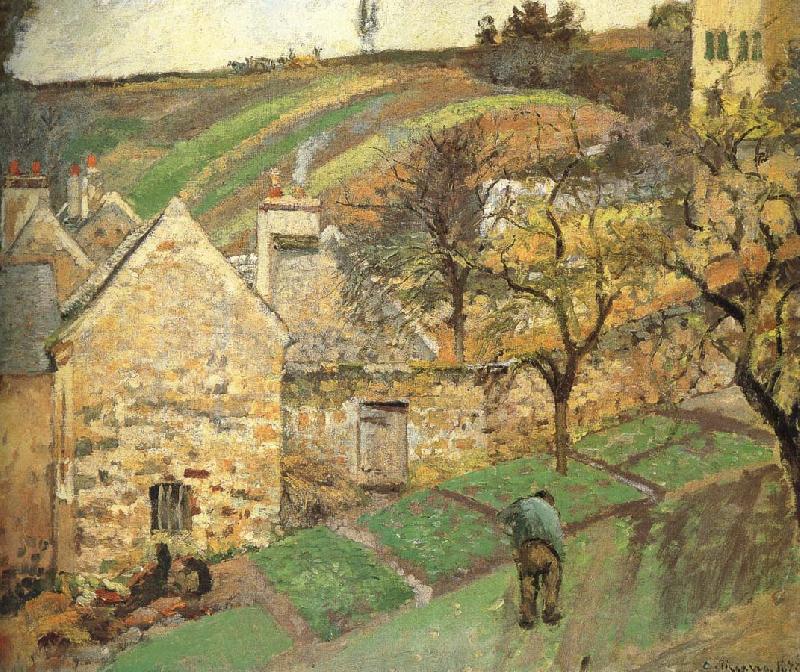 Camille Pissarro Hill oil painting image